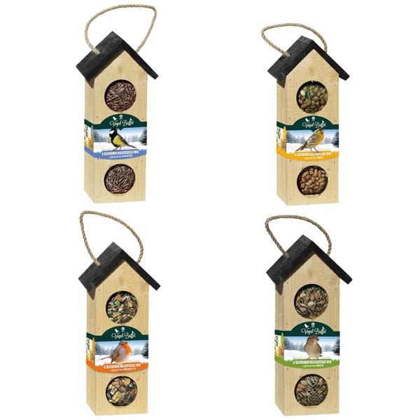 Bird Buffet | Vogelvoer Bird Chalet Mix Set van 4 | 4x 200gr - Bloomado