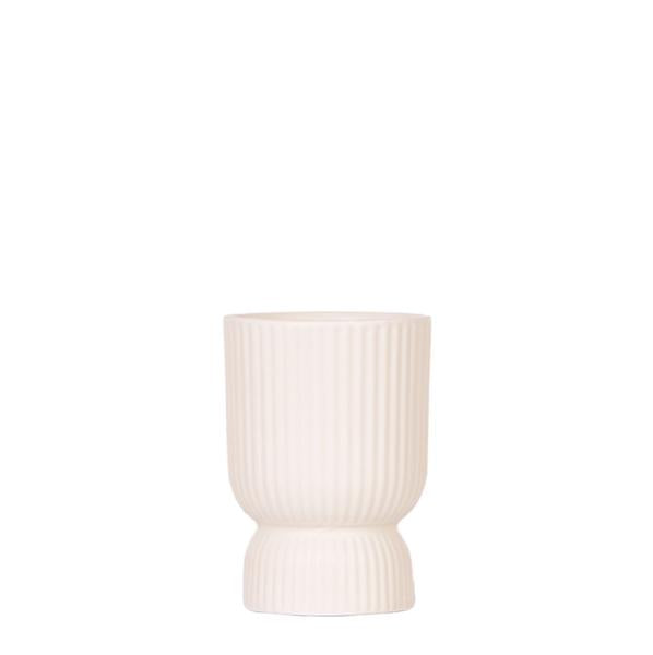 Diabolo pot travertine 9 cm