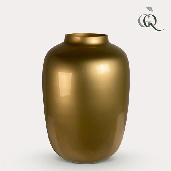 Vaas glas gold artic