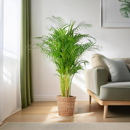 Areca Palm (dypsis) XL met mand Torun - Bloomado