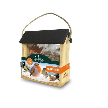 Bird - Buffet | Bird Party voederhuis inclusief 2 voedermixen - Bloomado