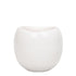 Bowl bloempot witte keramieken sierpot potmaat