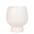 Scandic white keramieken sierpot 9 cm