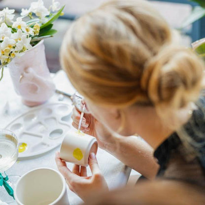 Verfpakket Orchideeën voor het schilderen van bloempotten