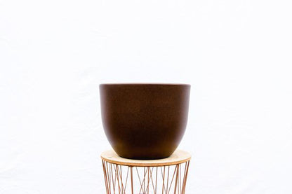 Pot eggy bronze