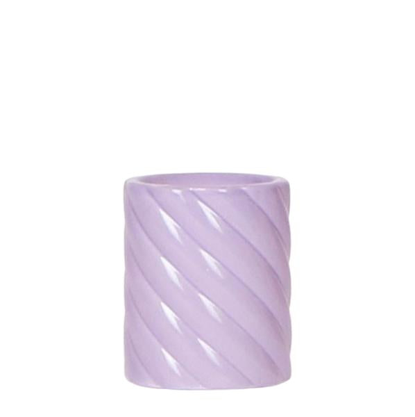 Candy sierpot hoog lilac 6 cm