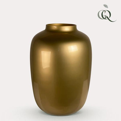 Vaas glas gold artic